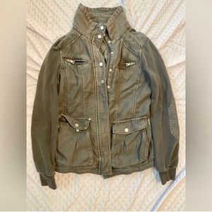 Coffeeshop Distressed Jacket Size Small